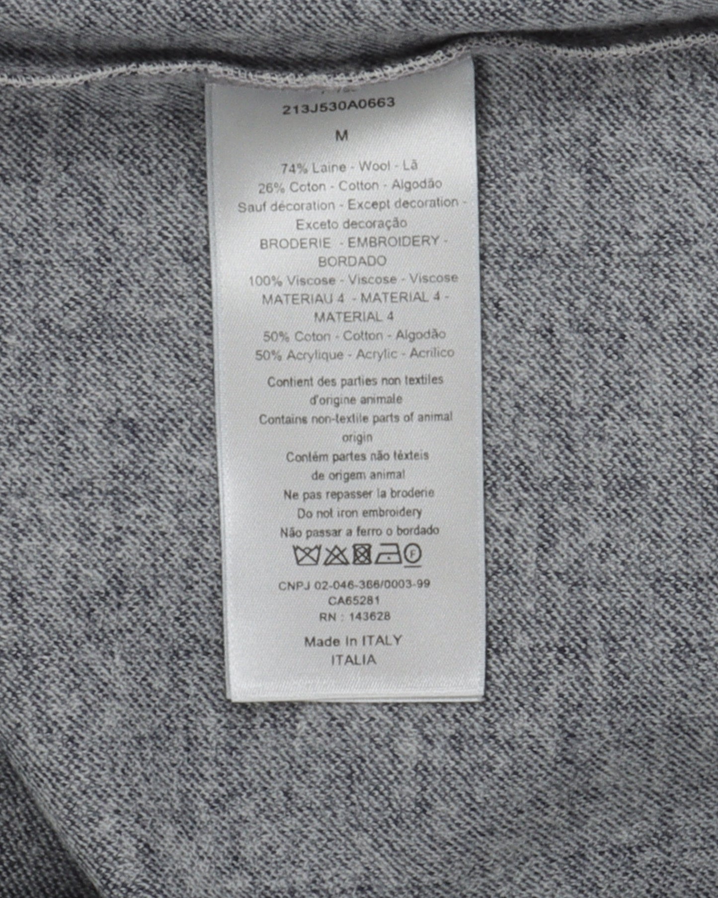 Wool Baseball Jersey