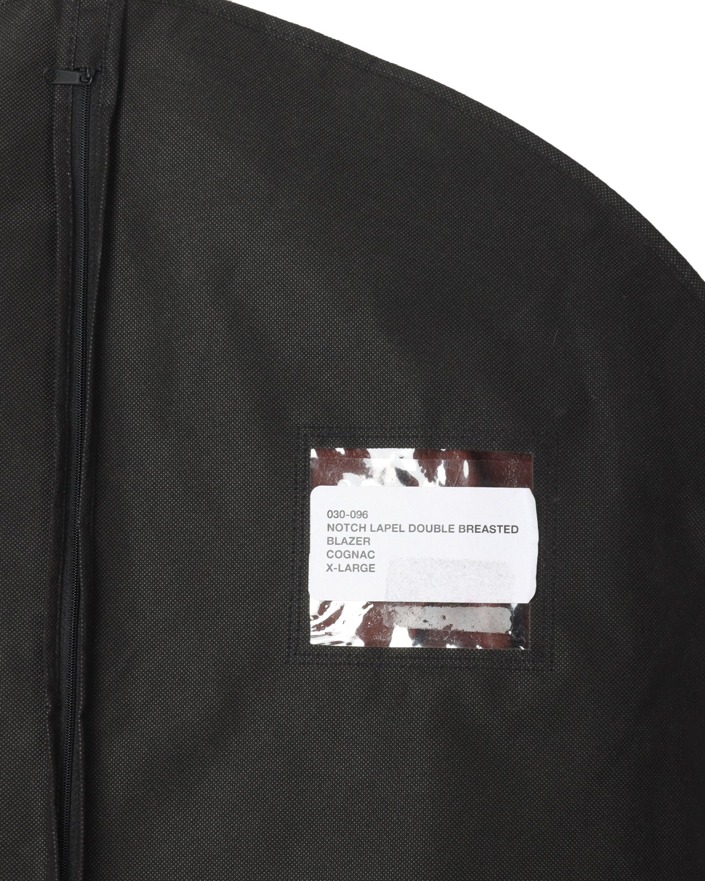 Lamb Leather Double Breasted Blazer