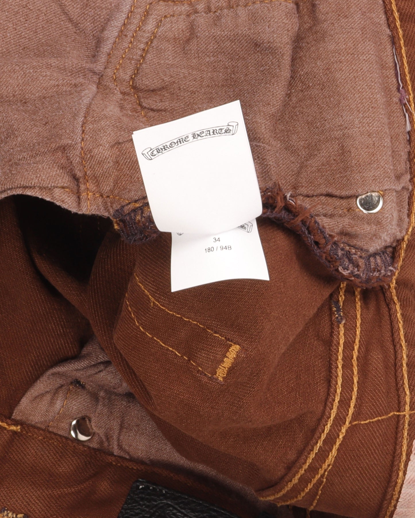 Levi's Leather Cross Dyed Jeans