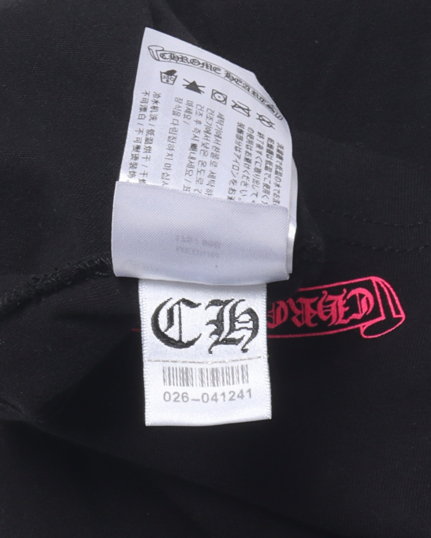 Pink Logo Long Sleeve T-Shirt