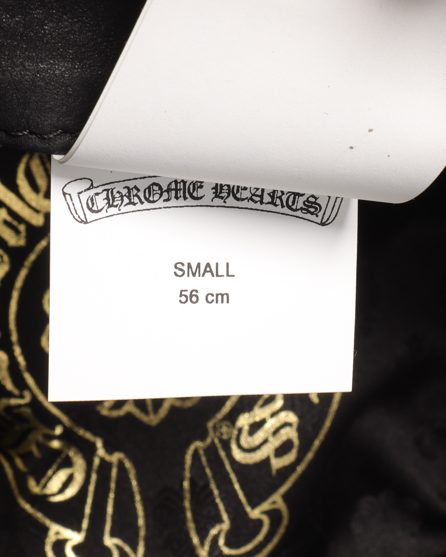 Leather Cross Patch Bucket Hat