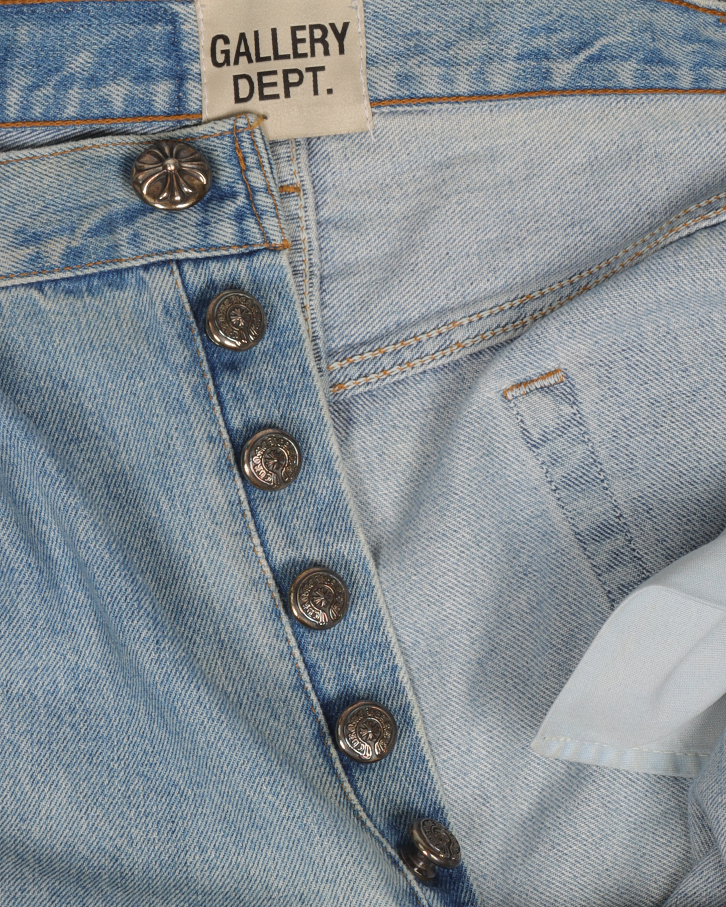 Gallery Dept. Flare Levi's Cross Patch Denim