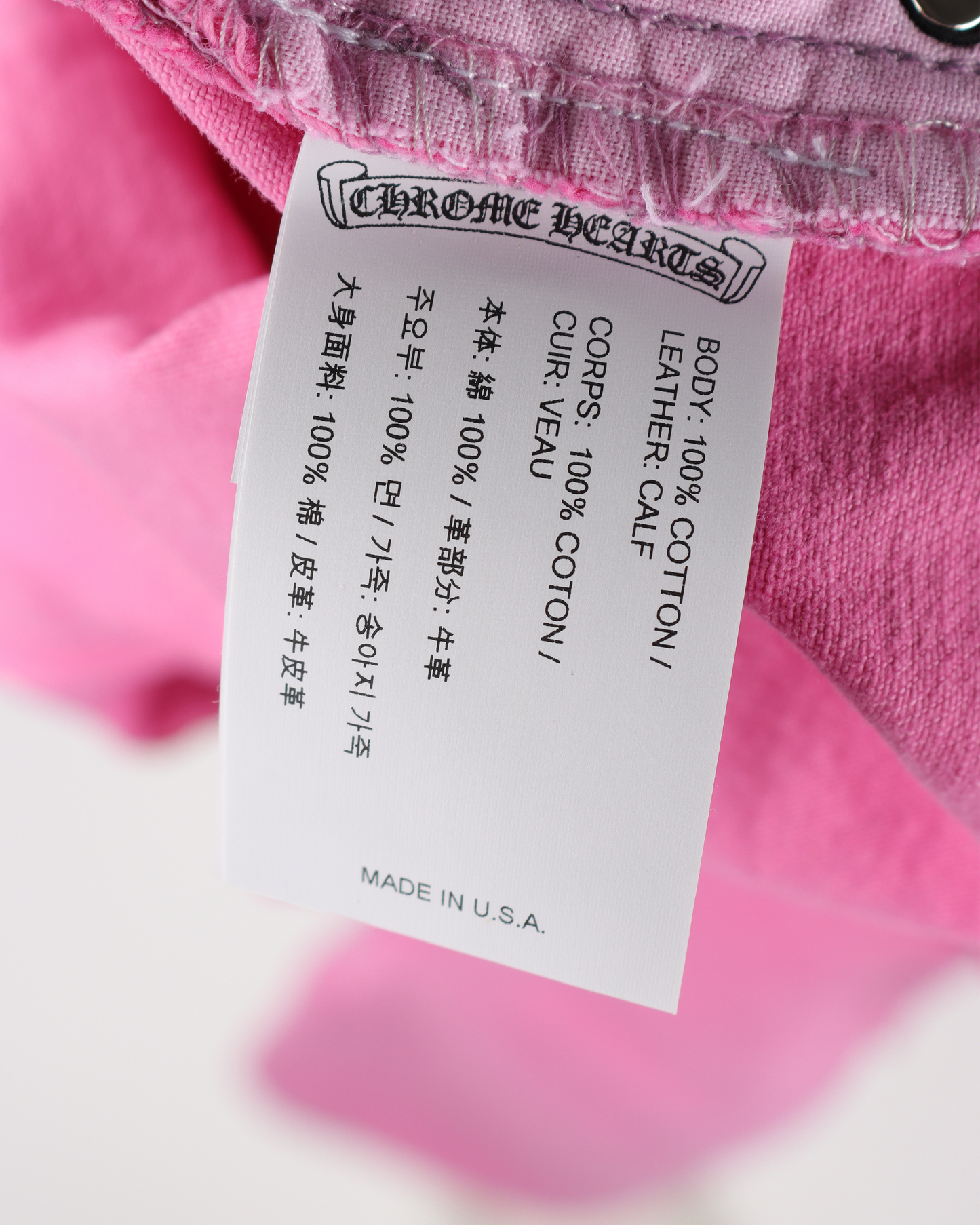 Levi's Cross Patch Denim Sex Records Neon Pink