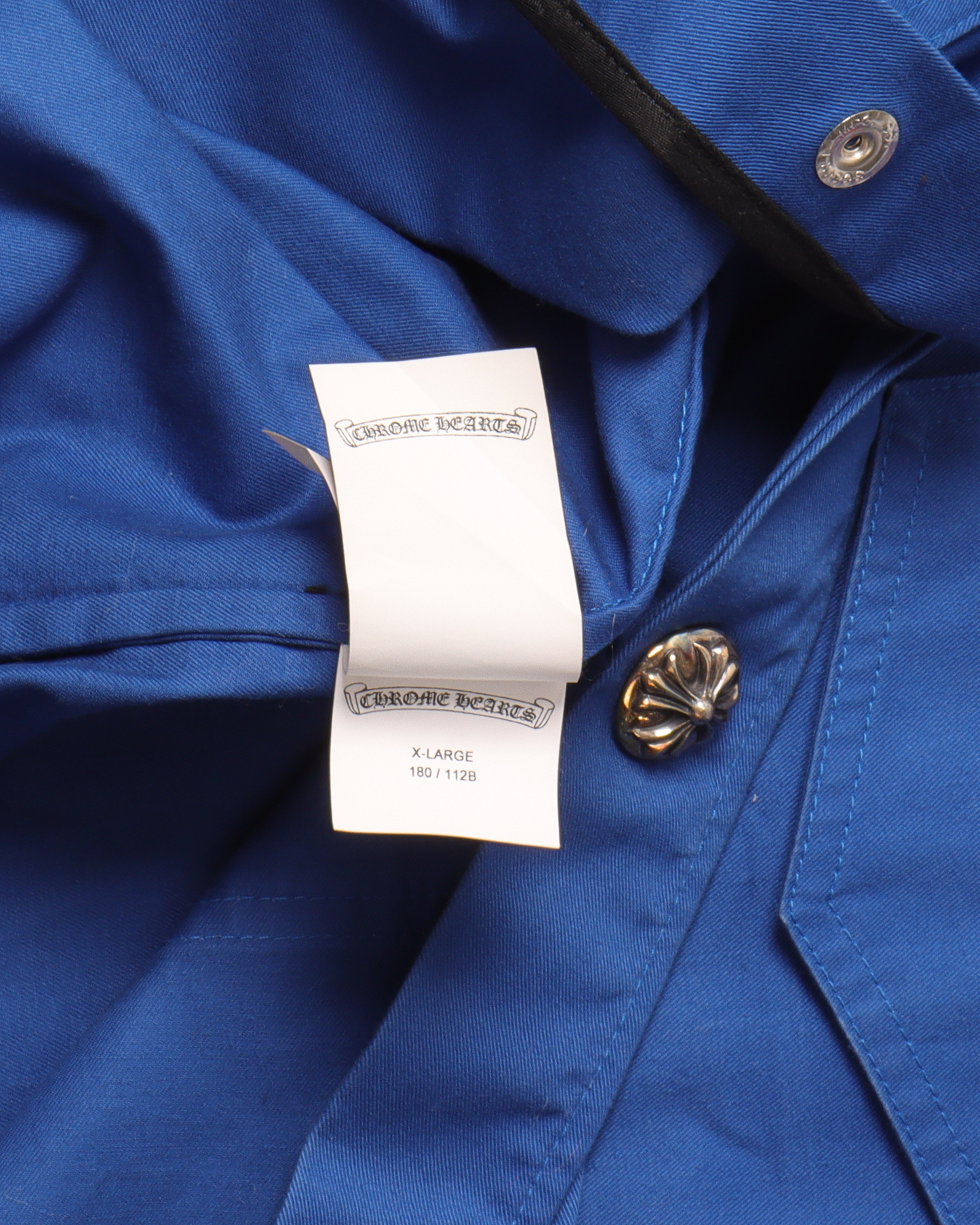 Blue Sex Records Work Shirt Red Lips