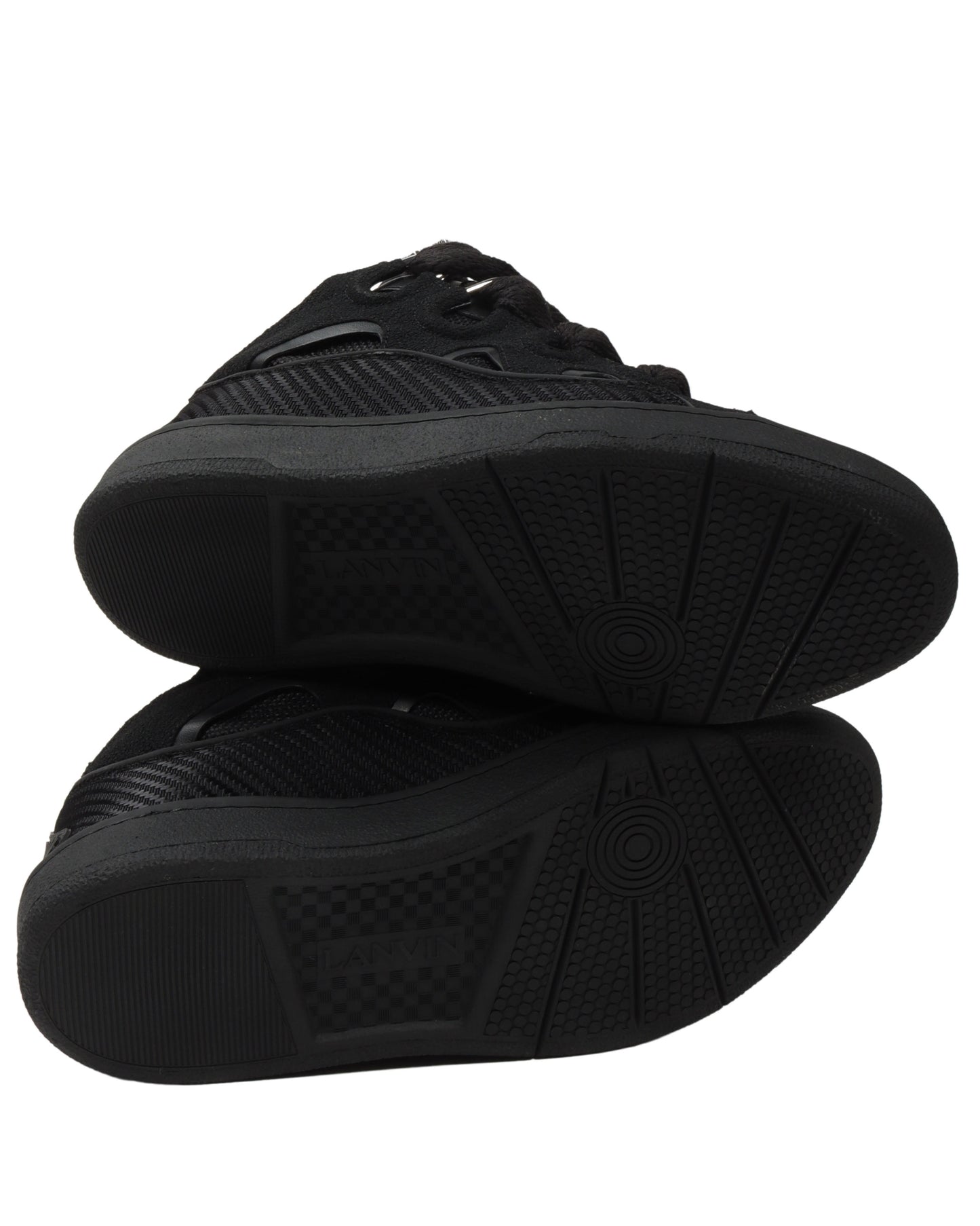 Leather Curb Sneaker
