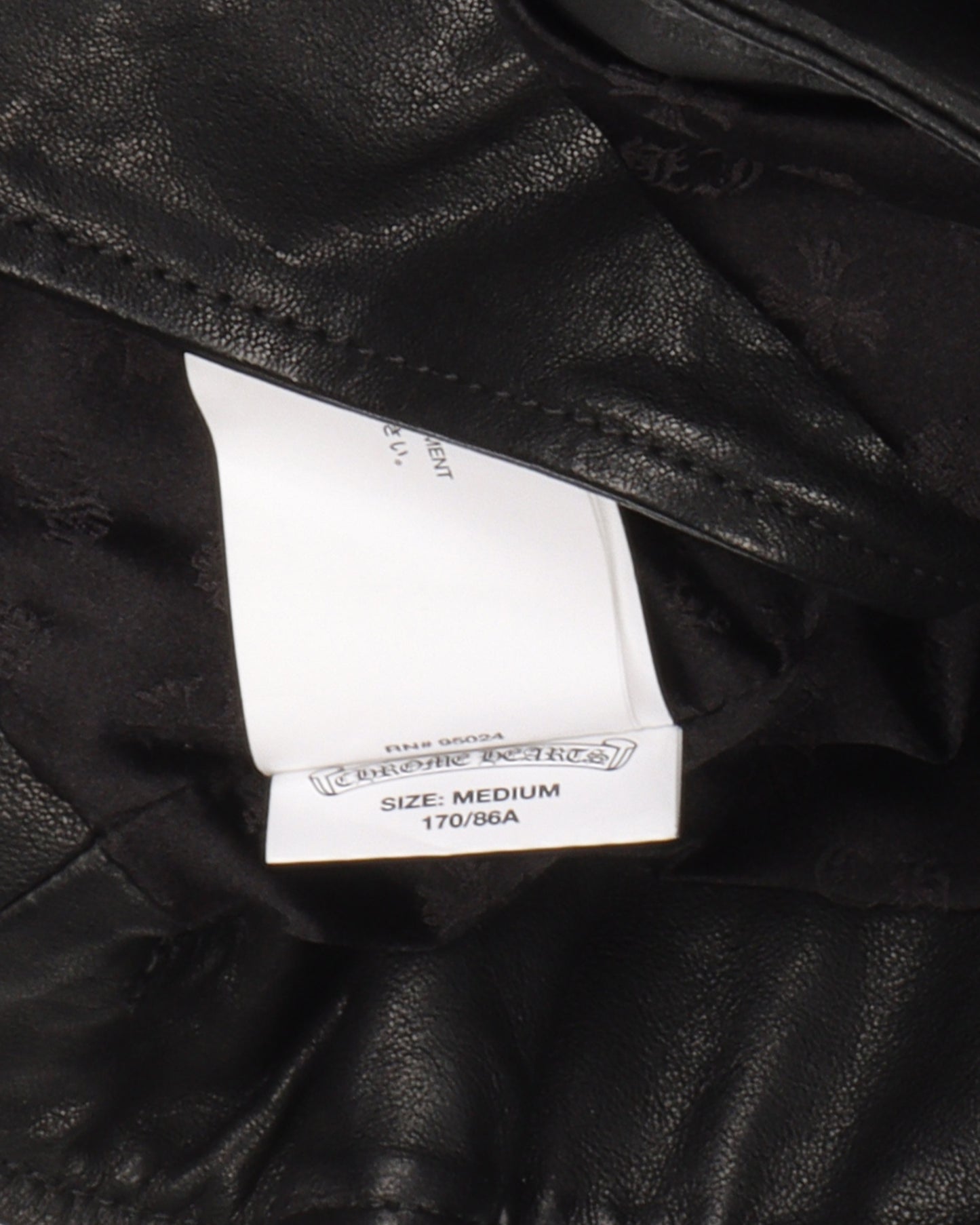 Matty Boy Patch Leather Jacket