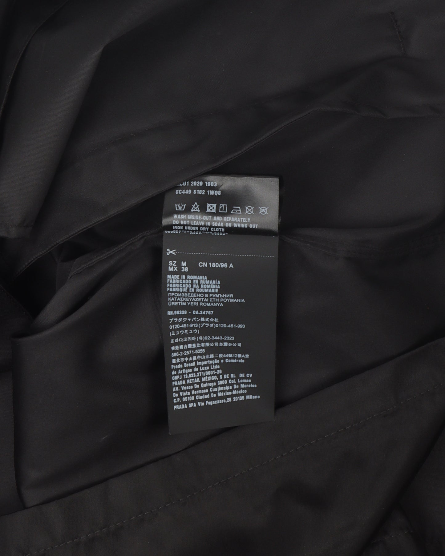 Nylon Pocket Button Up Shirt