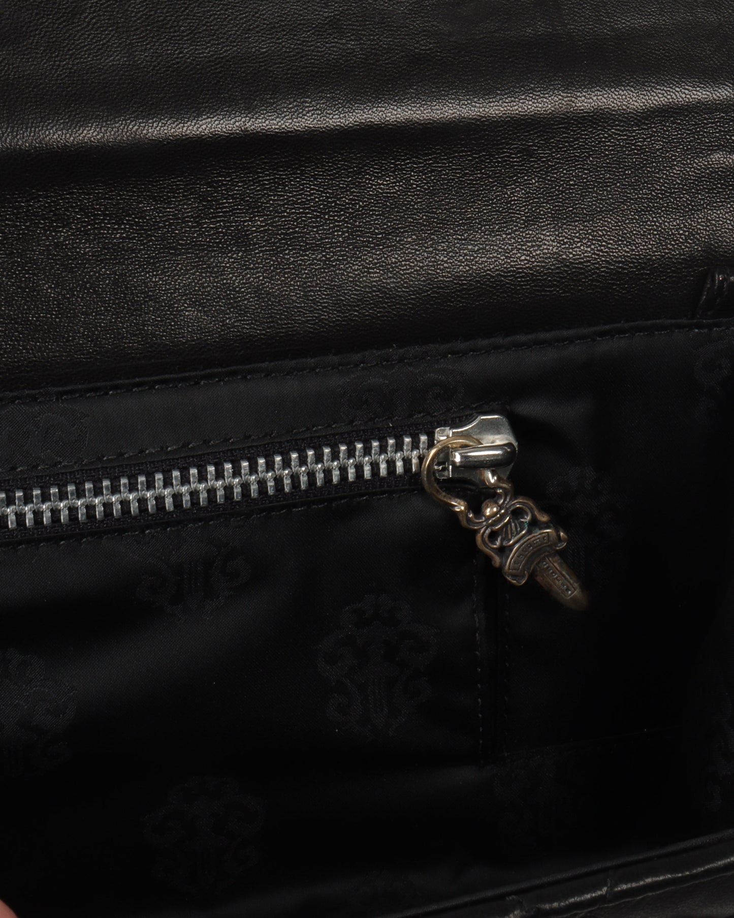 Quilted Leather Clutch Bag