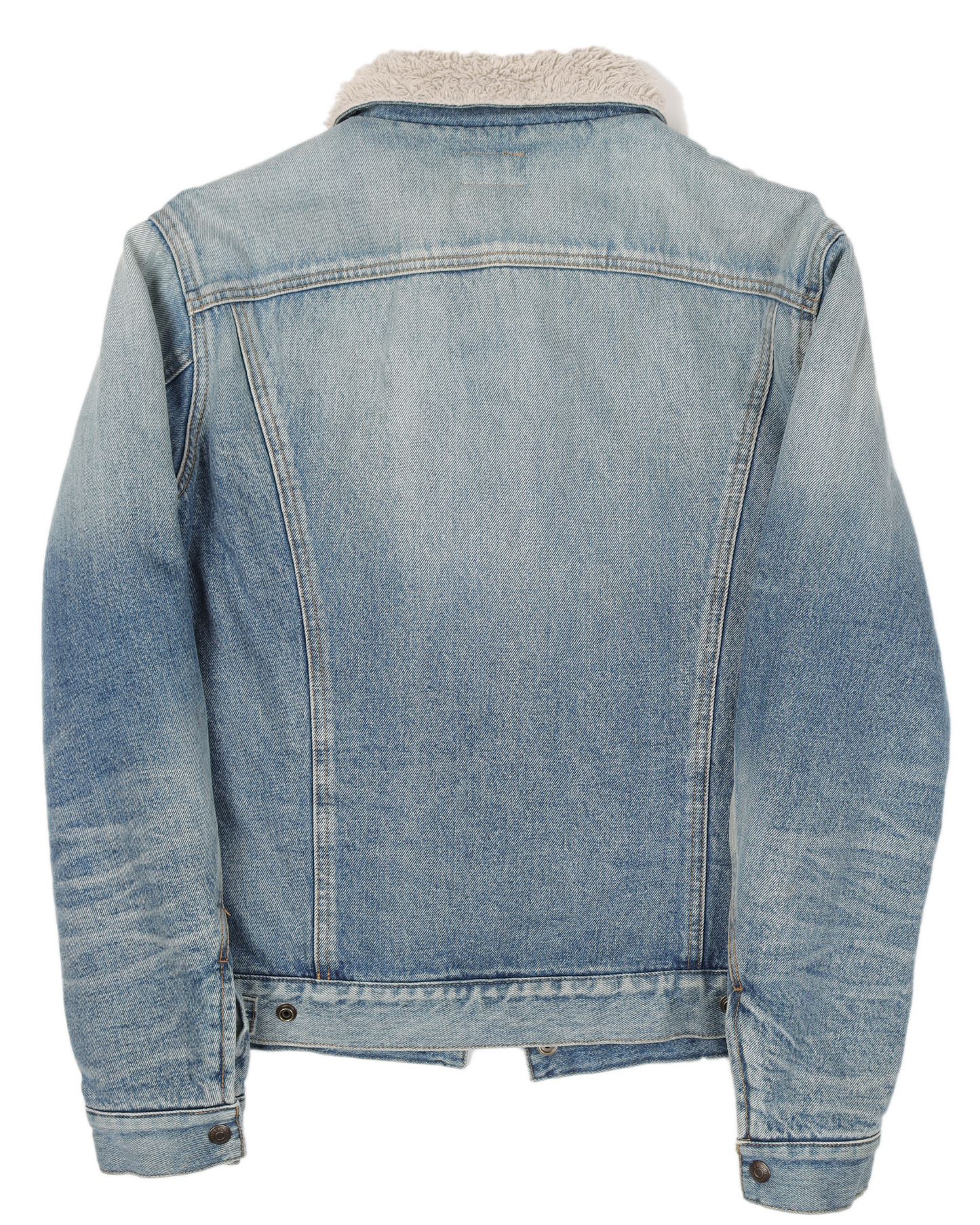 Lined Denim Trucker Jacket (2016)