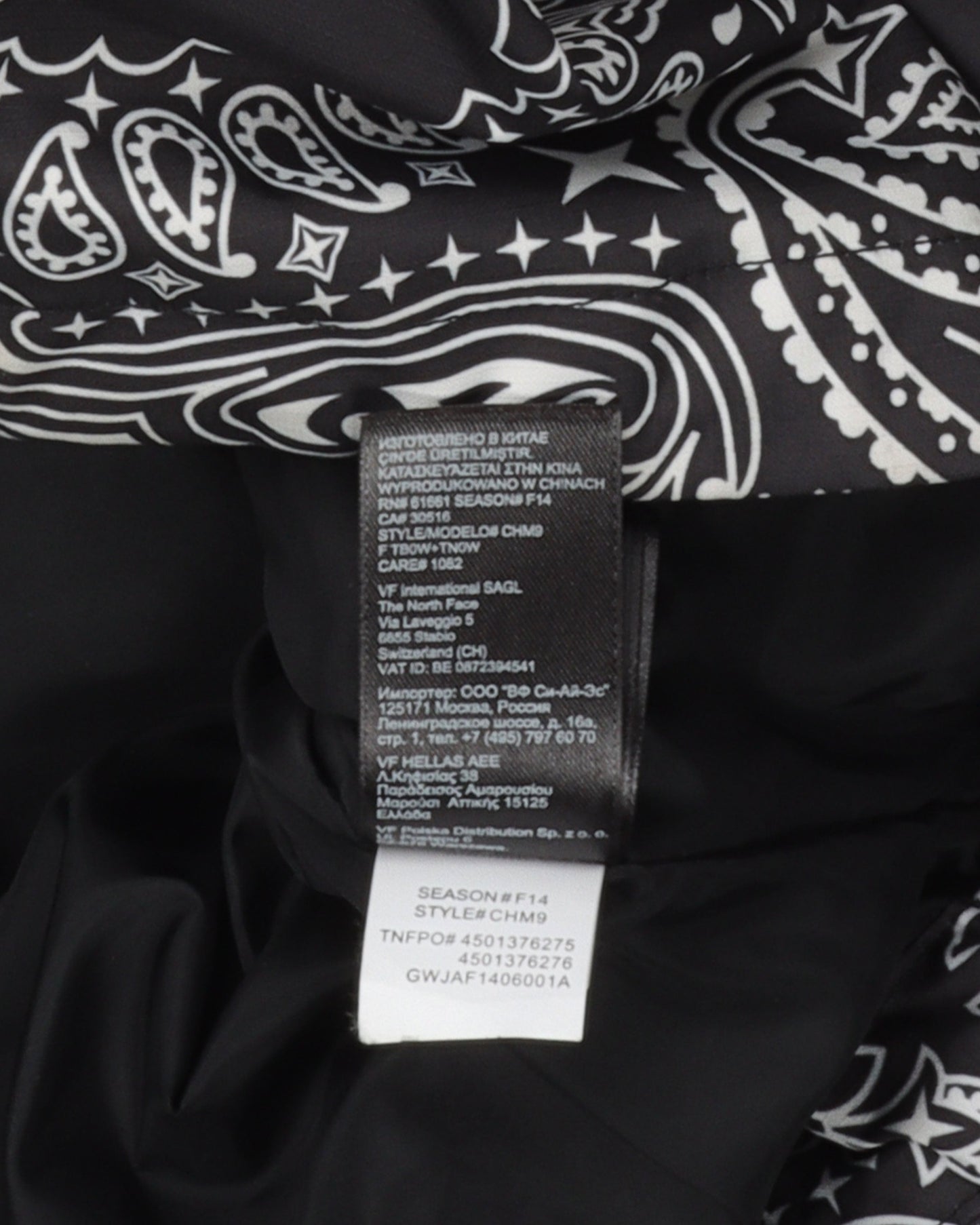 FW14 The North Face Paisley Mountain Parka