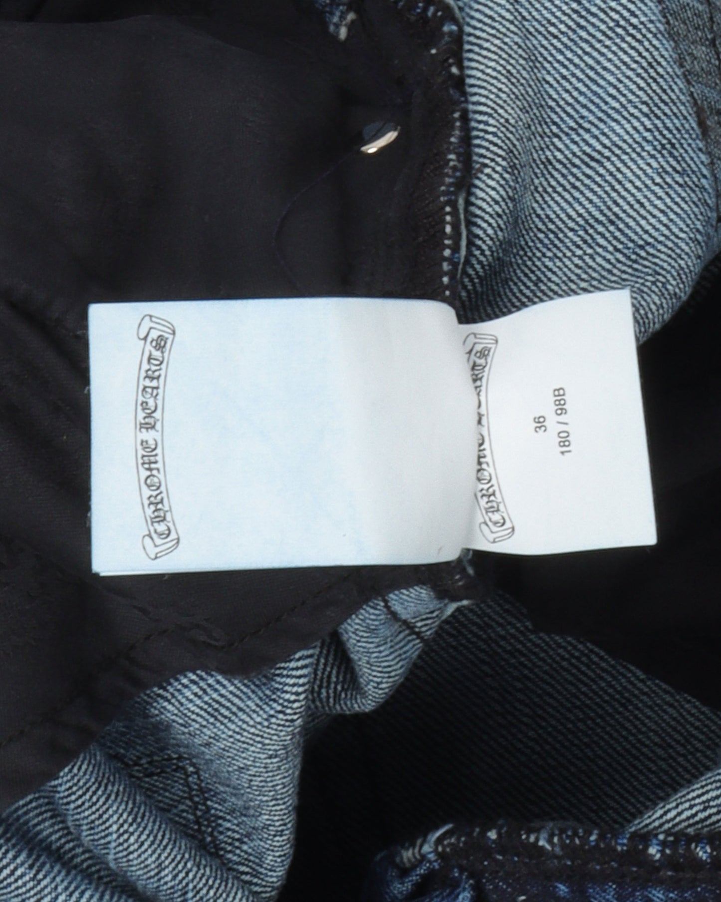 Denim w/ 35 Cross Patches