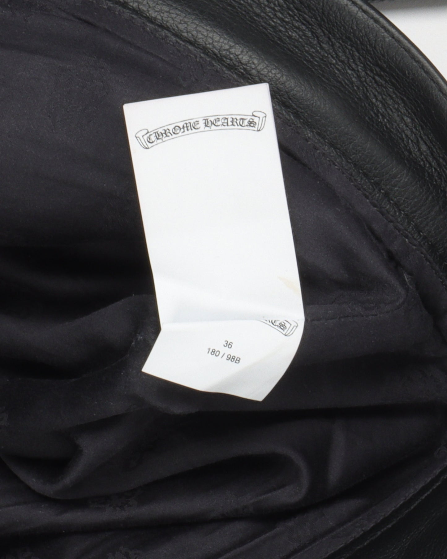 Leather Cross Leather Pants