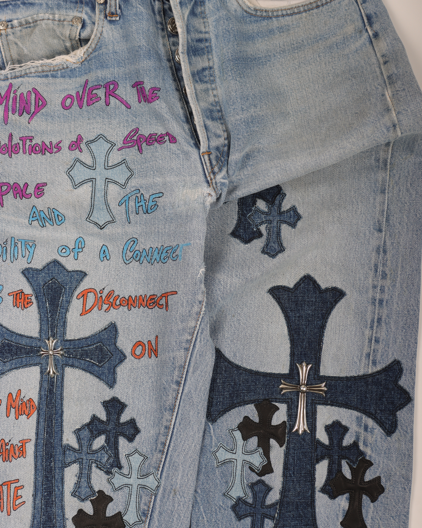 Matty Boy Levi's Studded Crosspatch Denim