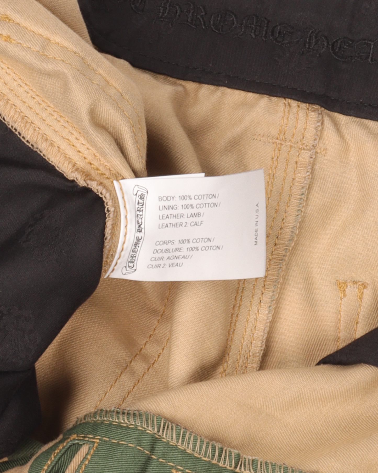 Sex Records Green Camo Carpenter Short