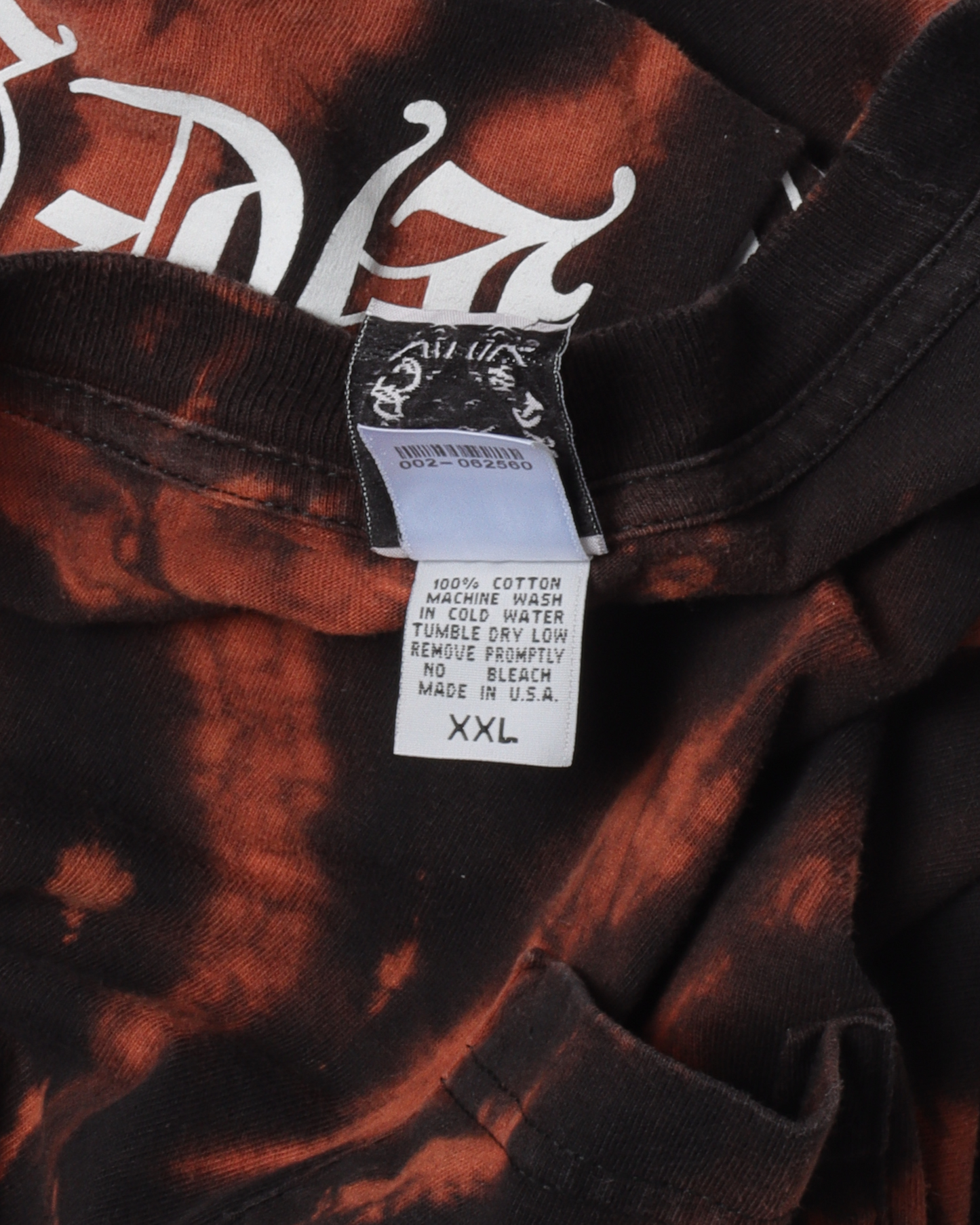 Bleach Dye Long Sleeve T-Shirt