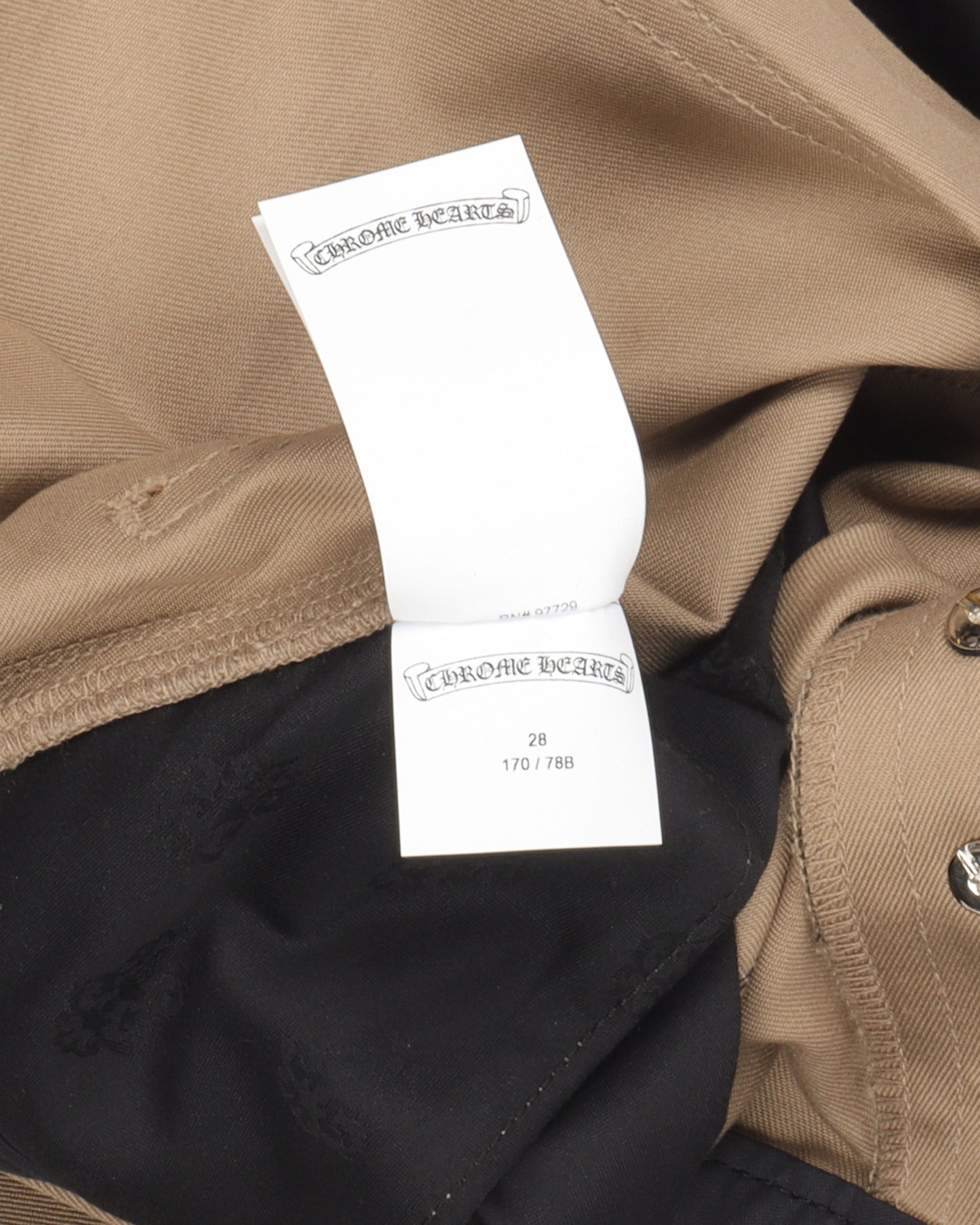 Double Knee Cross Patch Pants