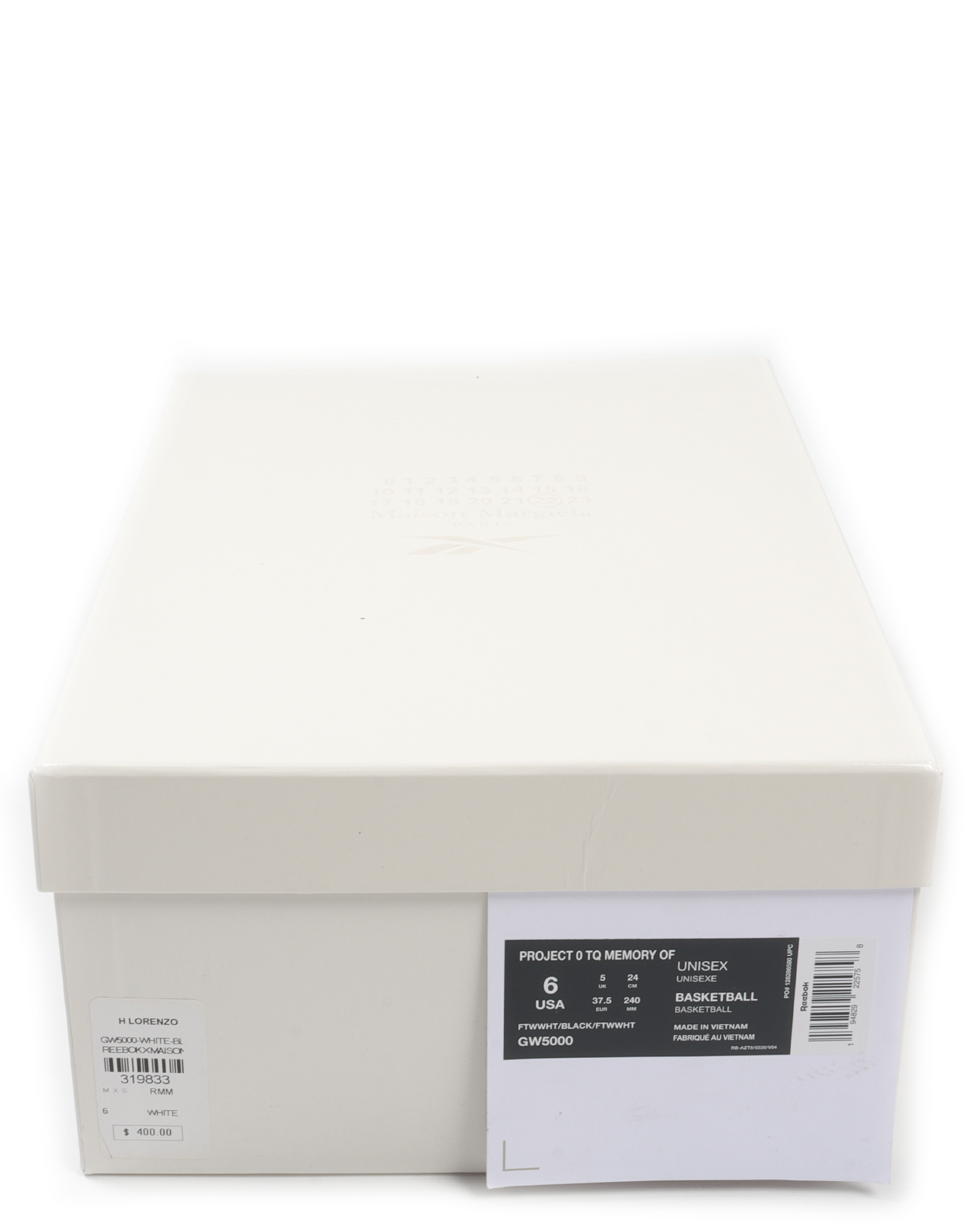 Reebok Question Mid Memory Of White