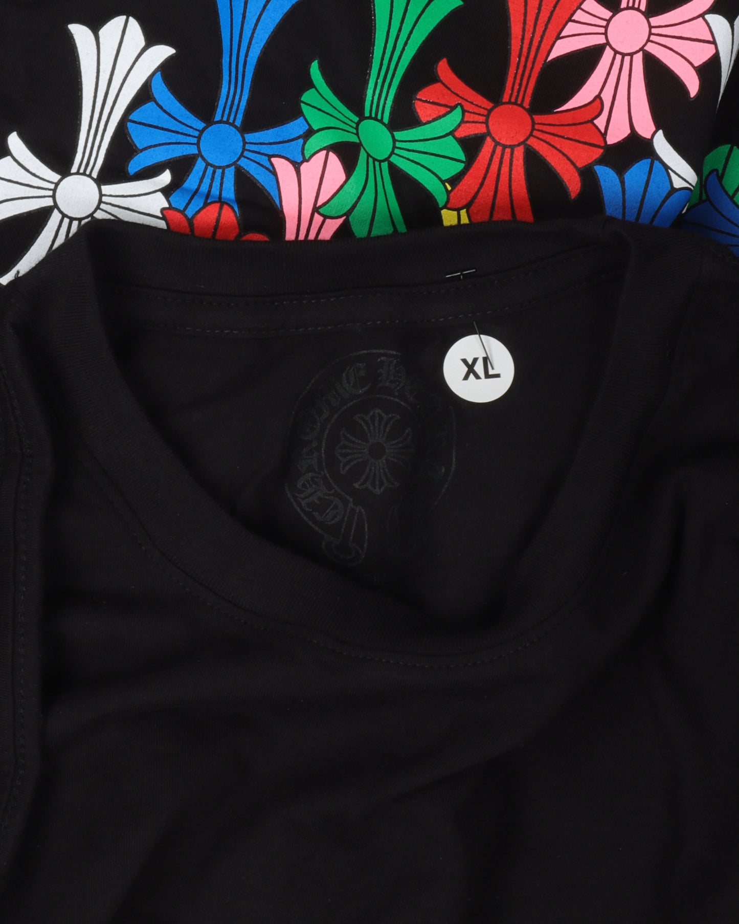 Multi-Color Cross Long Sleeve T-Shirt