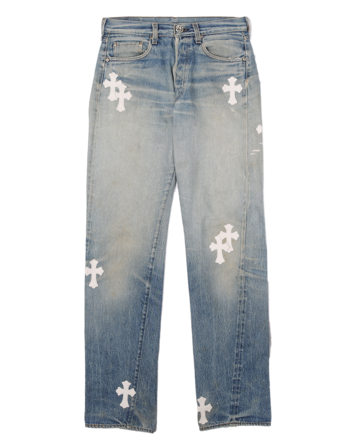 LEVI'S WHITE CROSS PATCH DENIM