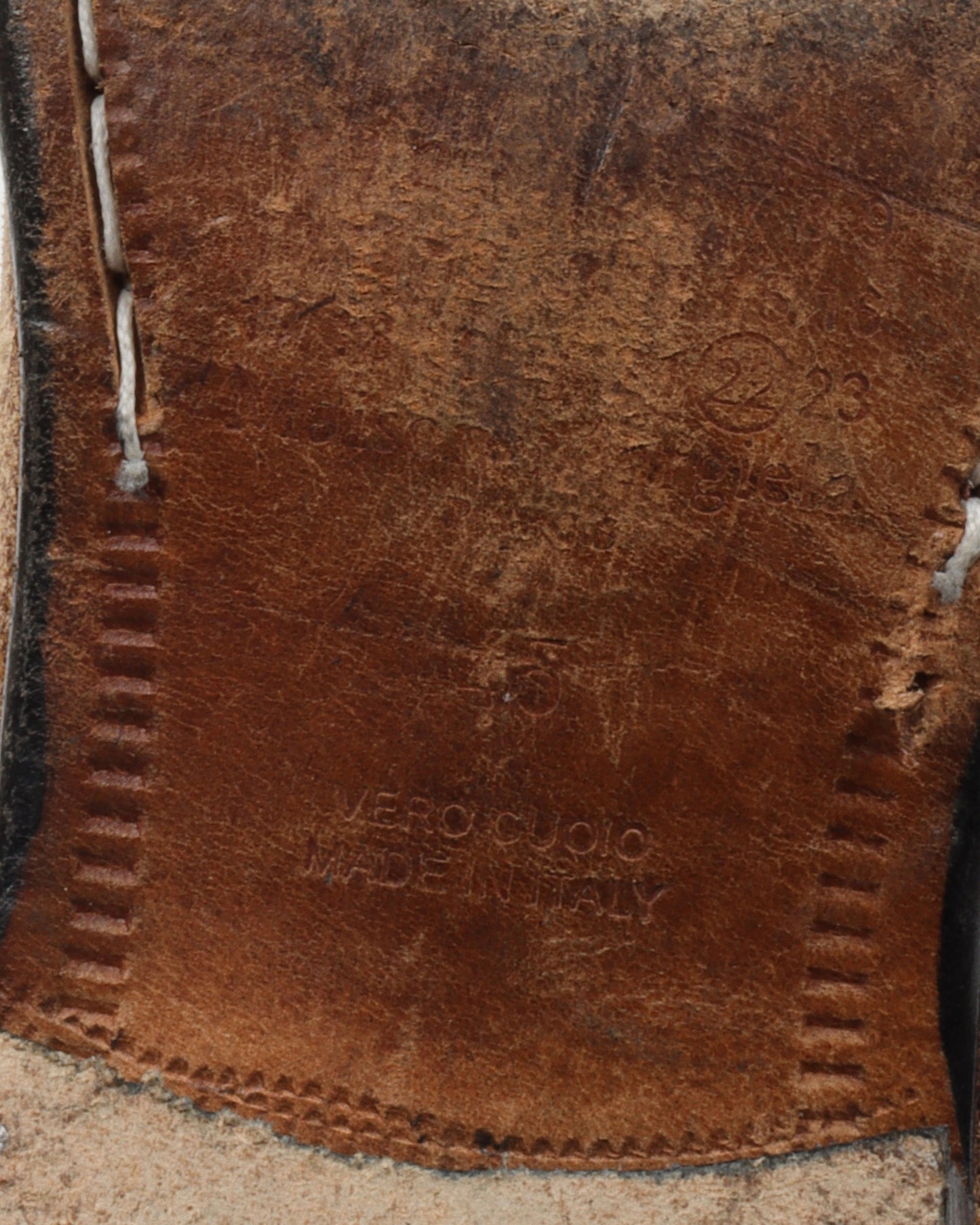 Distressed Leather Boots