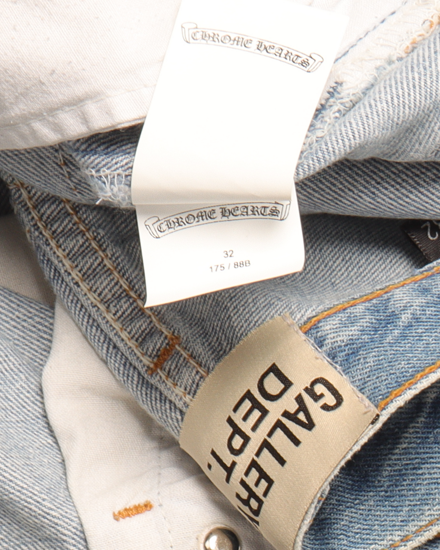 Gallery Dept. Levi's Leopard Cross Patch Denim