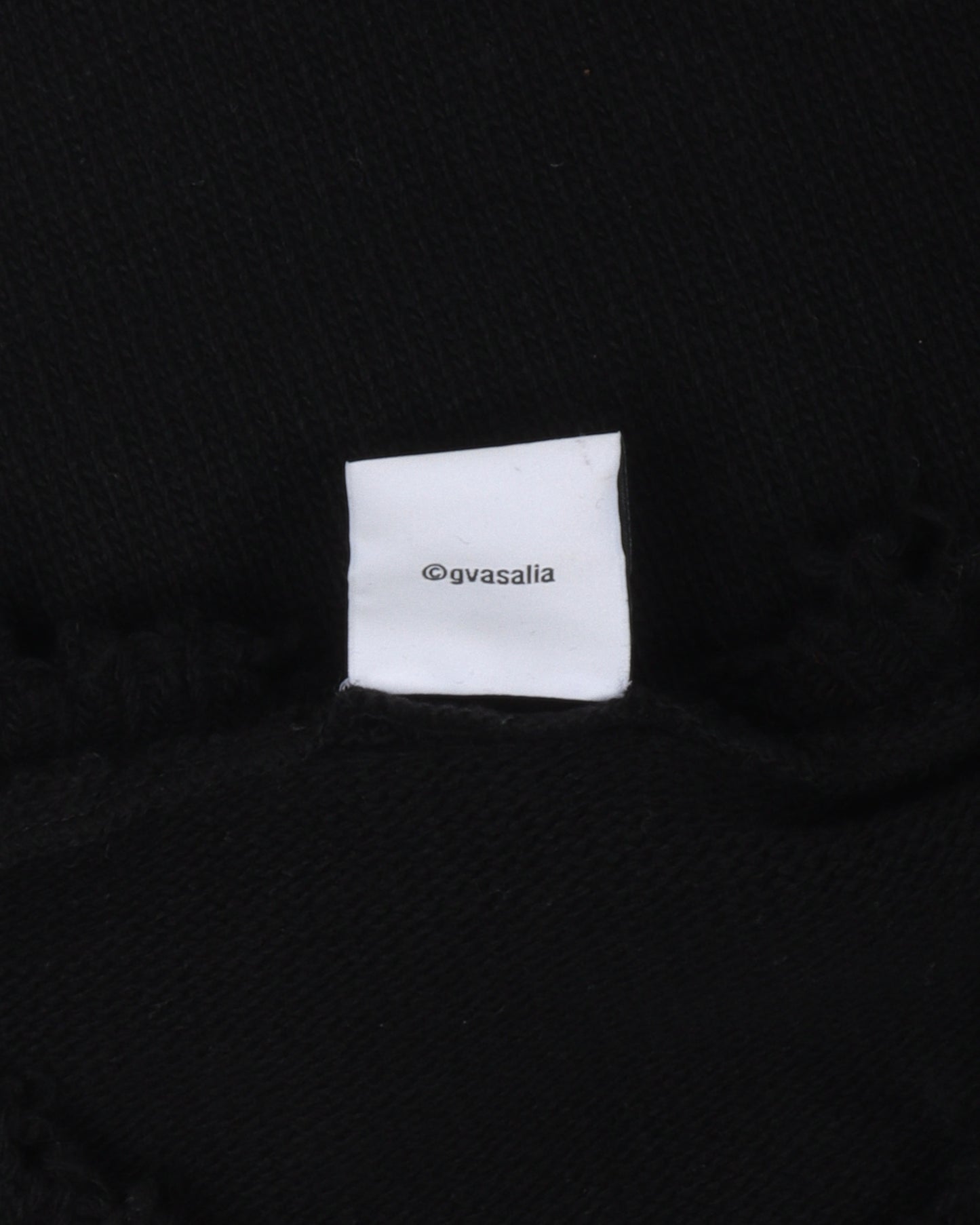 Metal Logo Wool Sweater