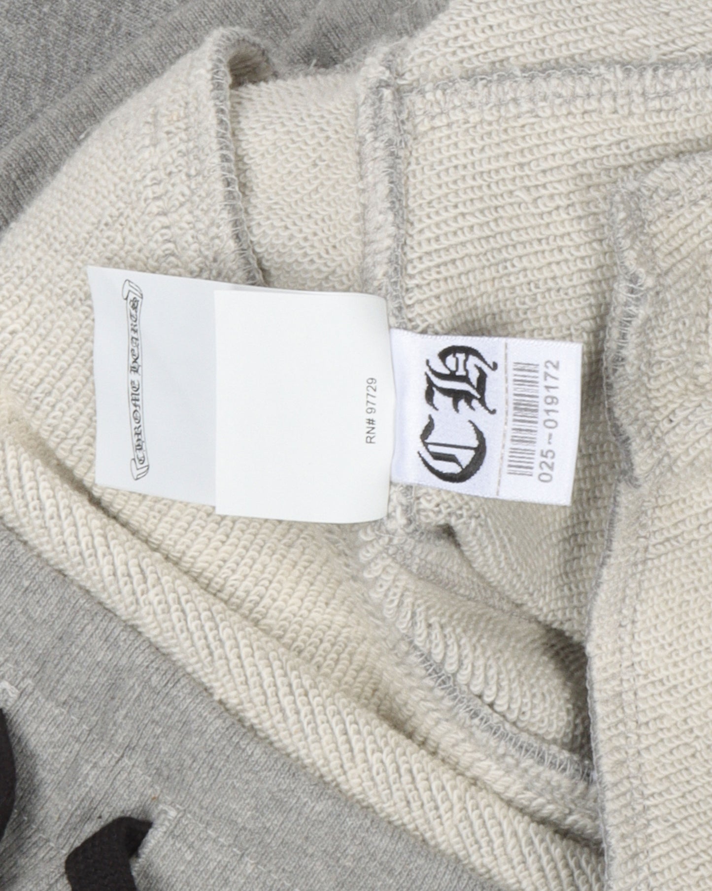 Dagger-Zip Sweatshorts