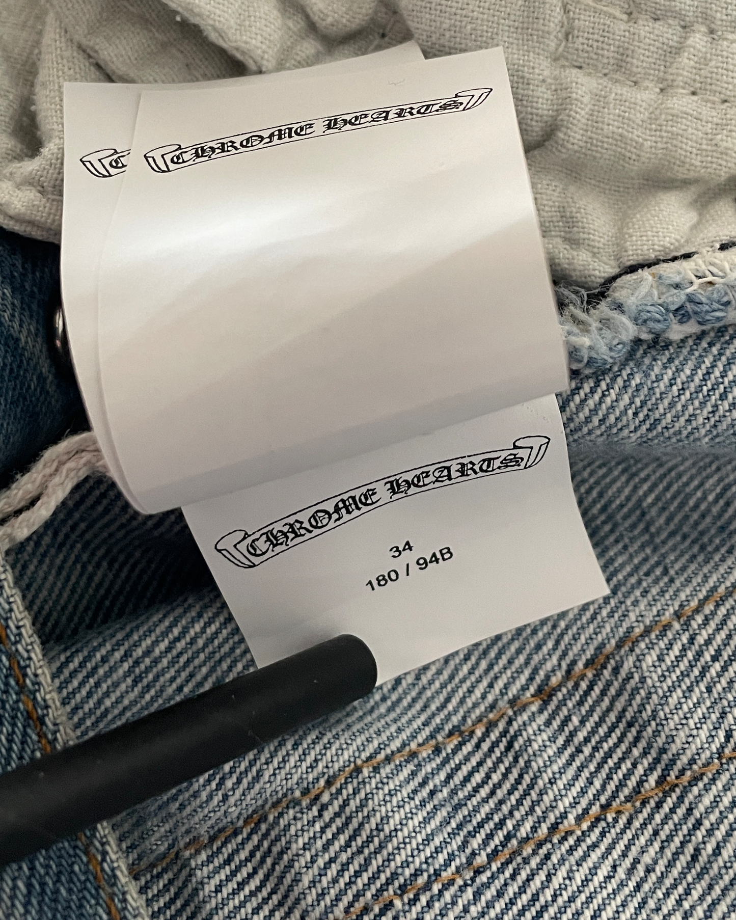 LEVI'S CROSS PATCH DENIM