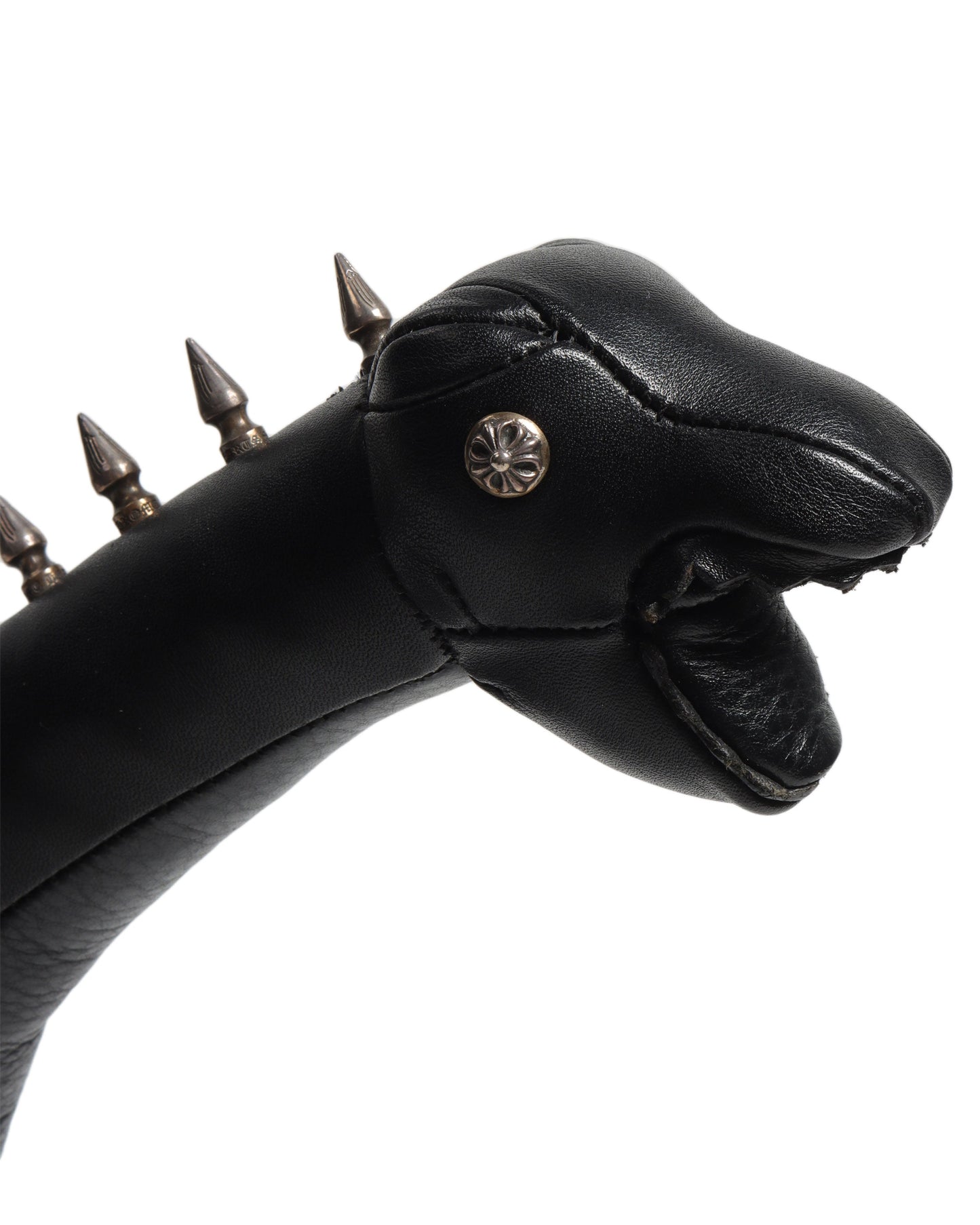 Leather Brachiosaurus Dinosaur Ring-Holder