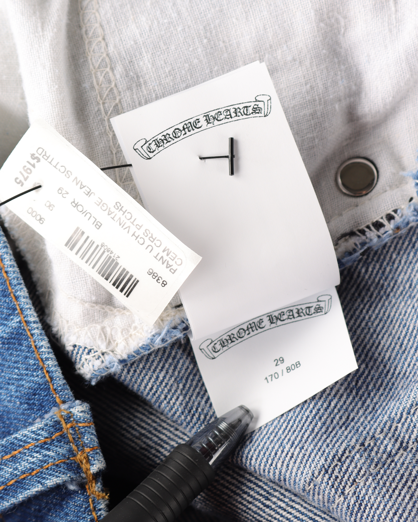 LEVI'S CROSS PATCH DENIM