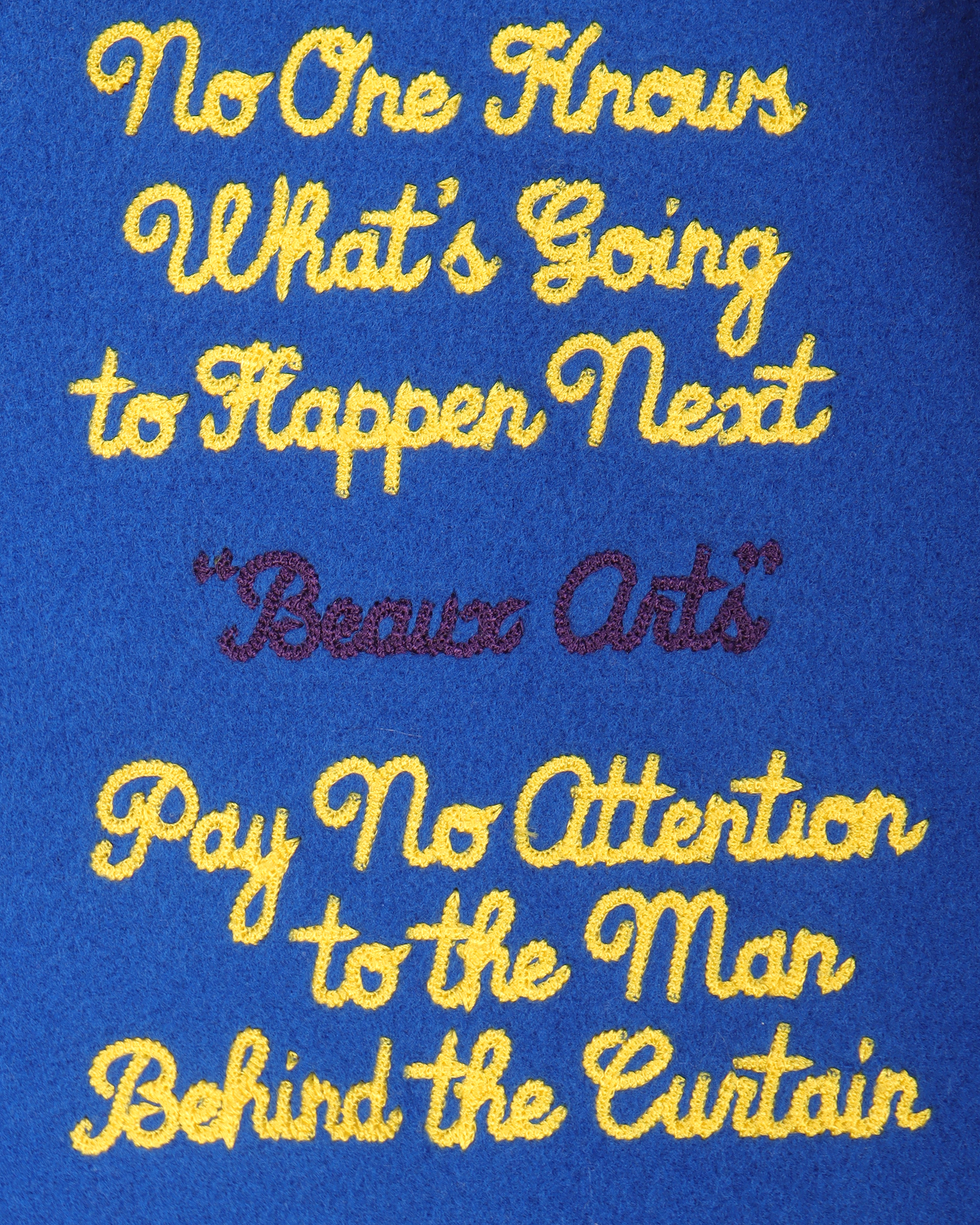 Virgil Abloh Wizard of Oz Varsity Jacket