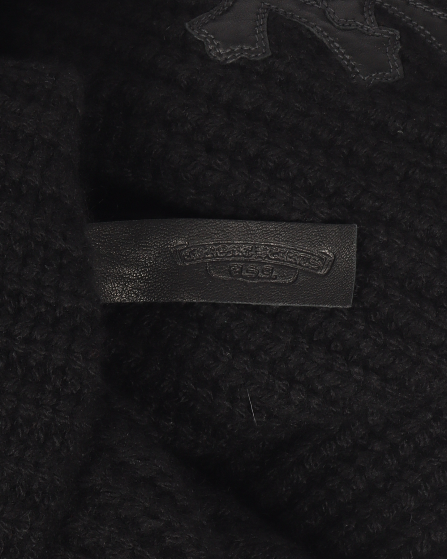Cross Patch Cashmere Sweater-Dress