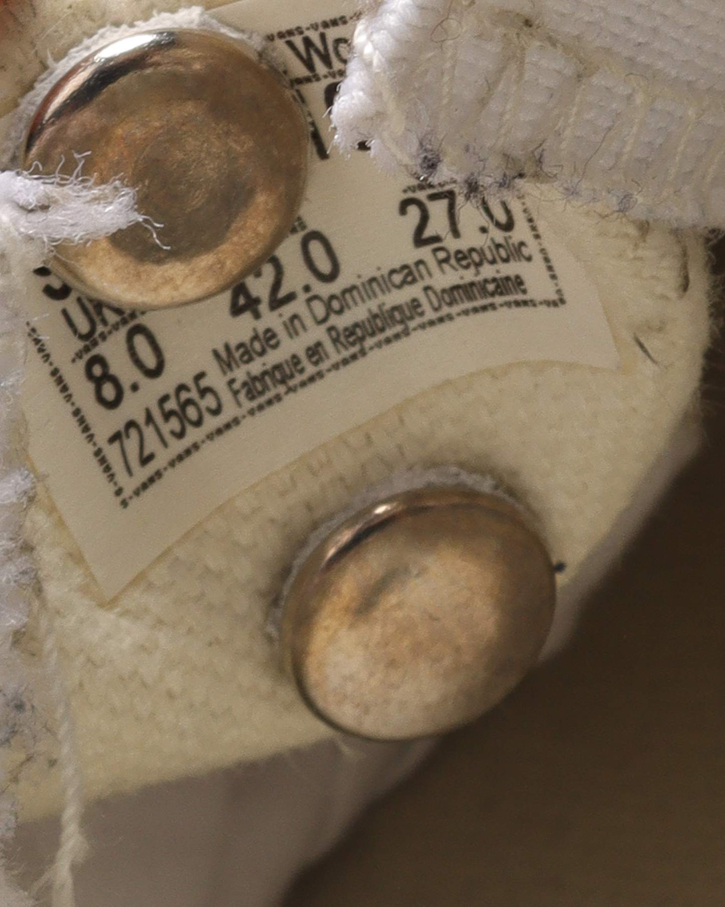 Matty Boy "99 Eyes" Slip-On Checkered Vans