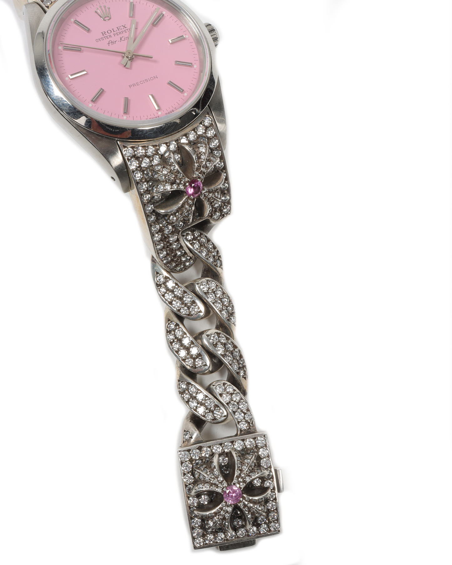 36mm Pave Rolex Air King