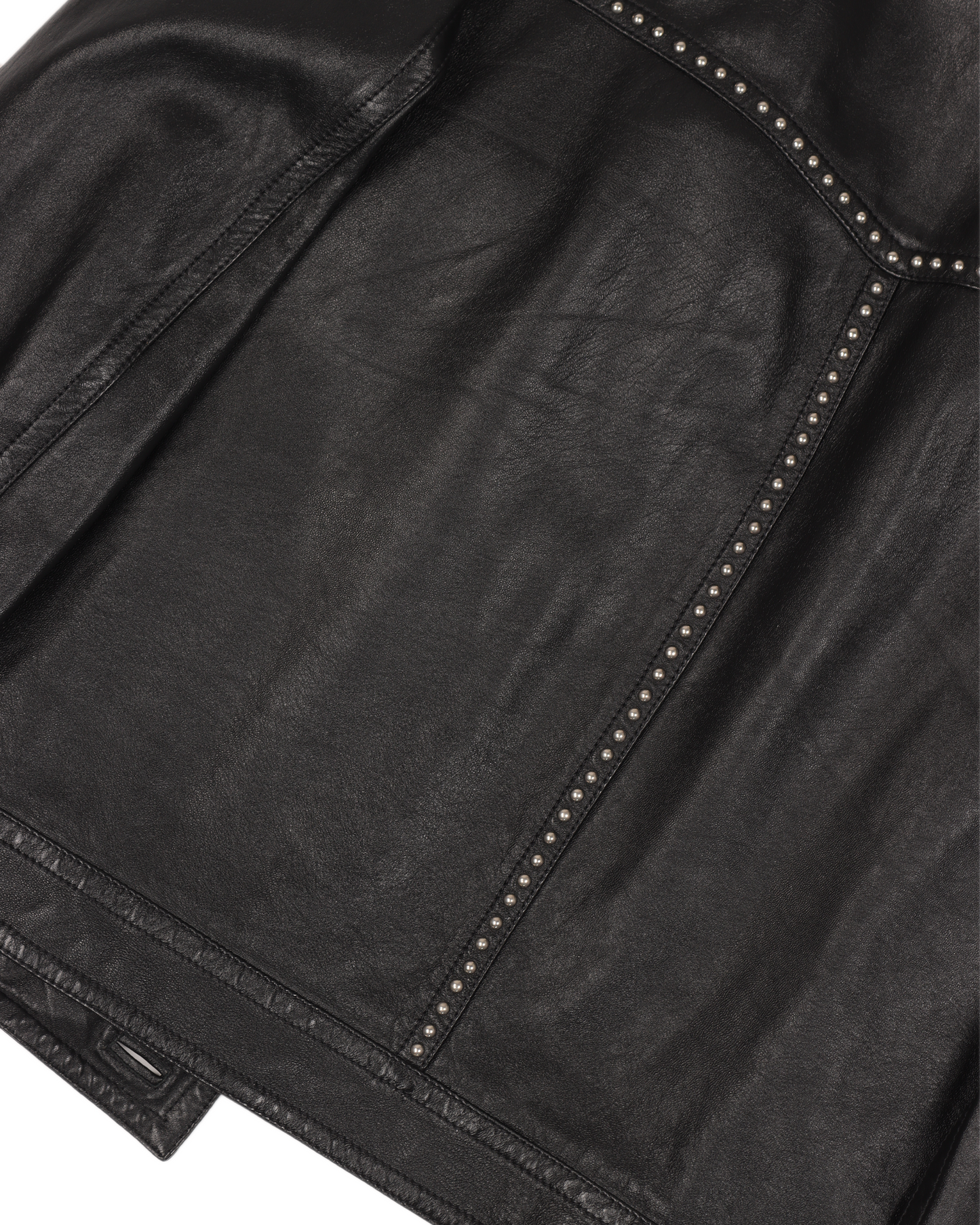 SS16 Surf Sounds Studded Leather Jacket
