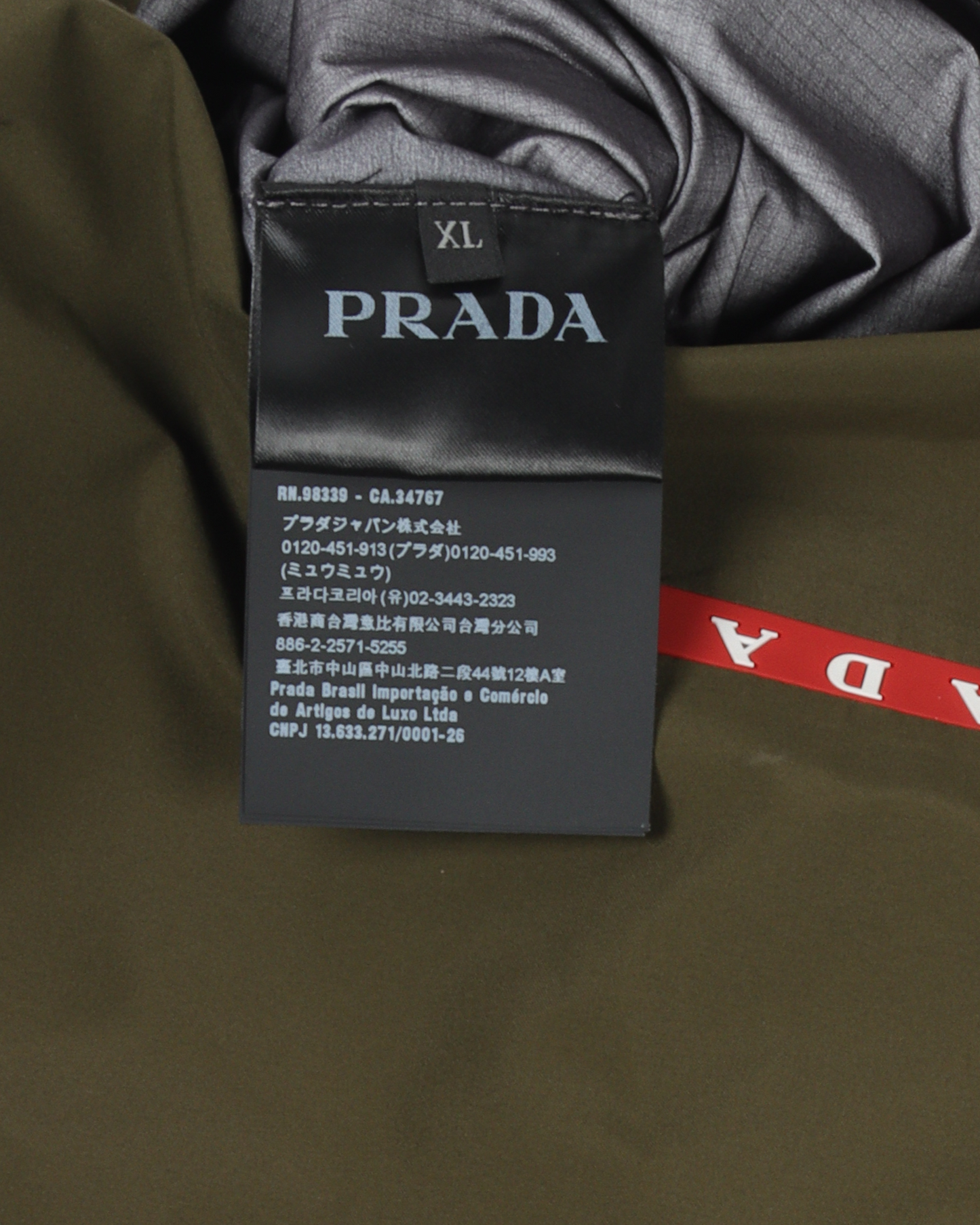 Olive Gore-Tex Half Zip