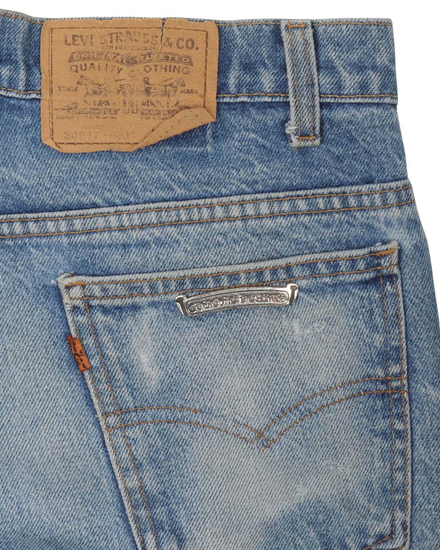 Levi's Leather Cross Jeans