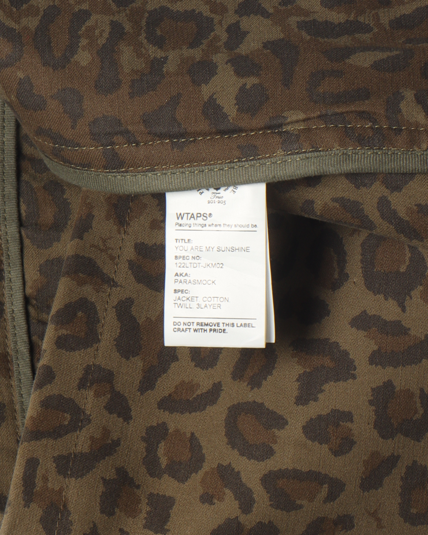 Leopard Military Jacket