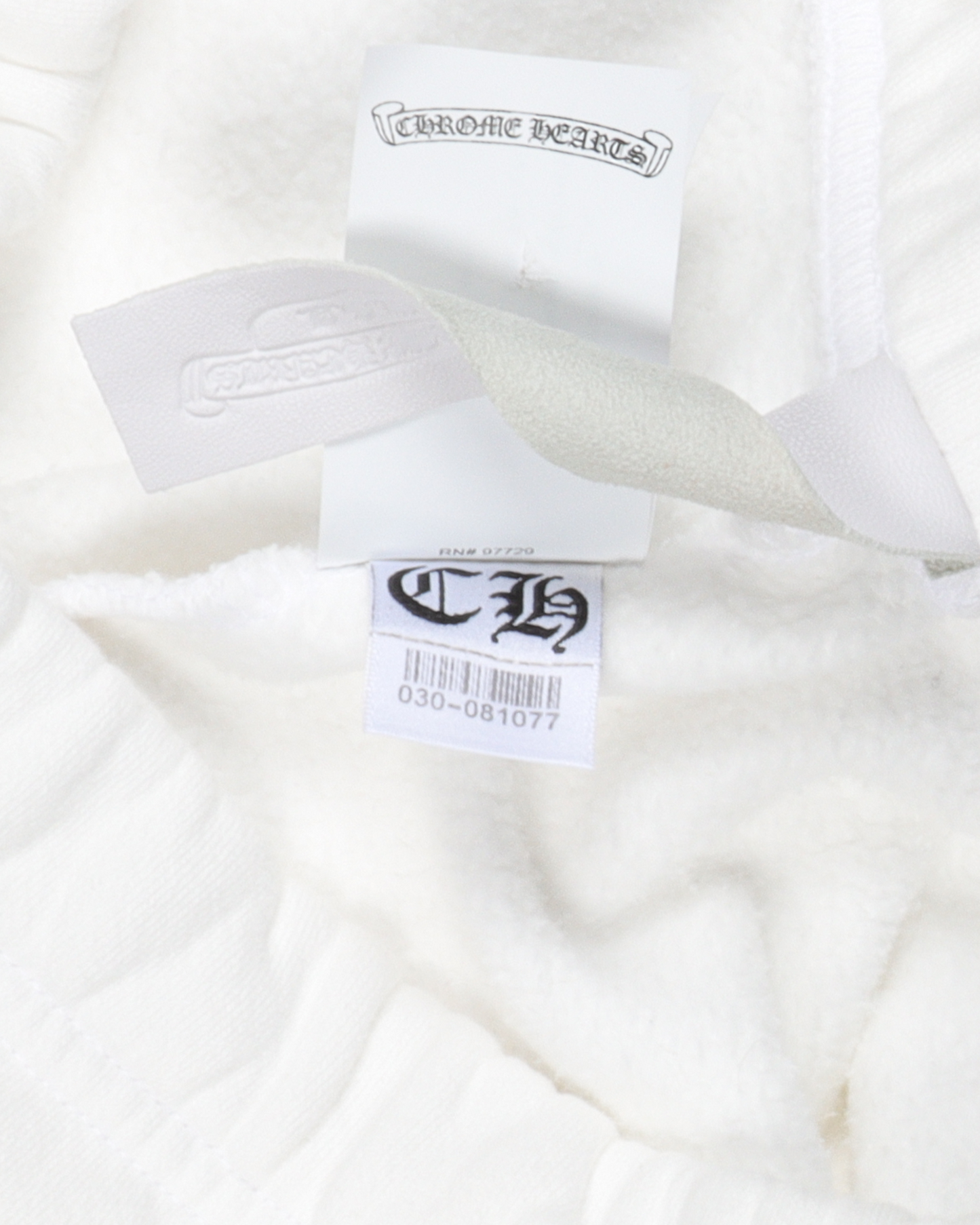 White Cross Sweat Shorts