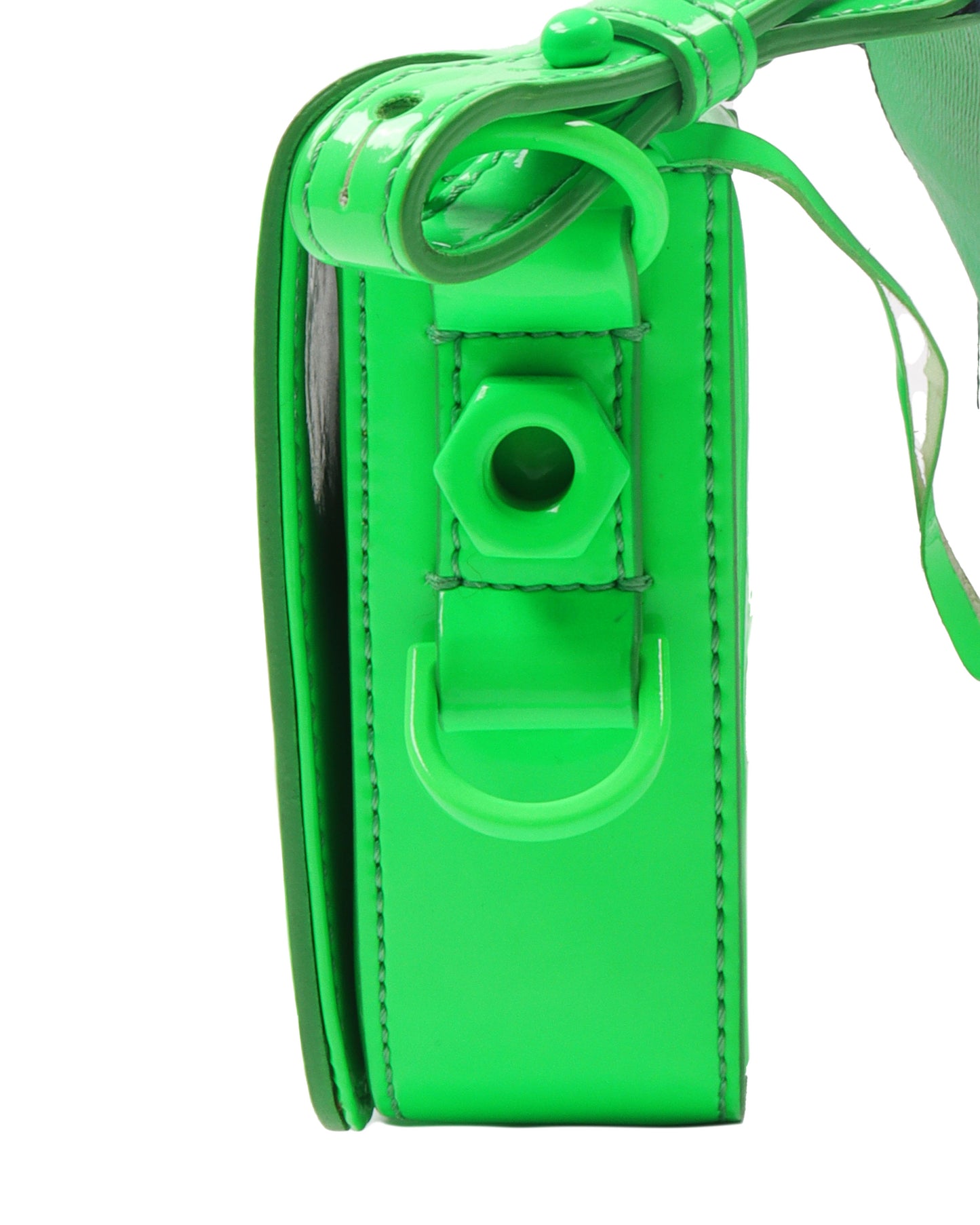 Green Binder Clip Cross Body Bag