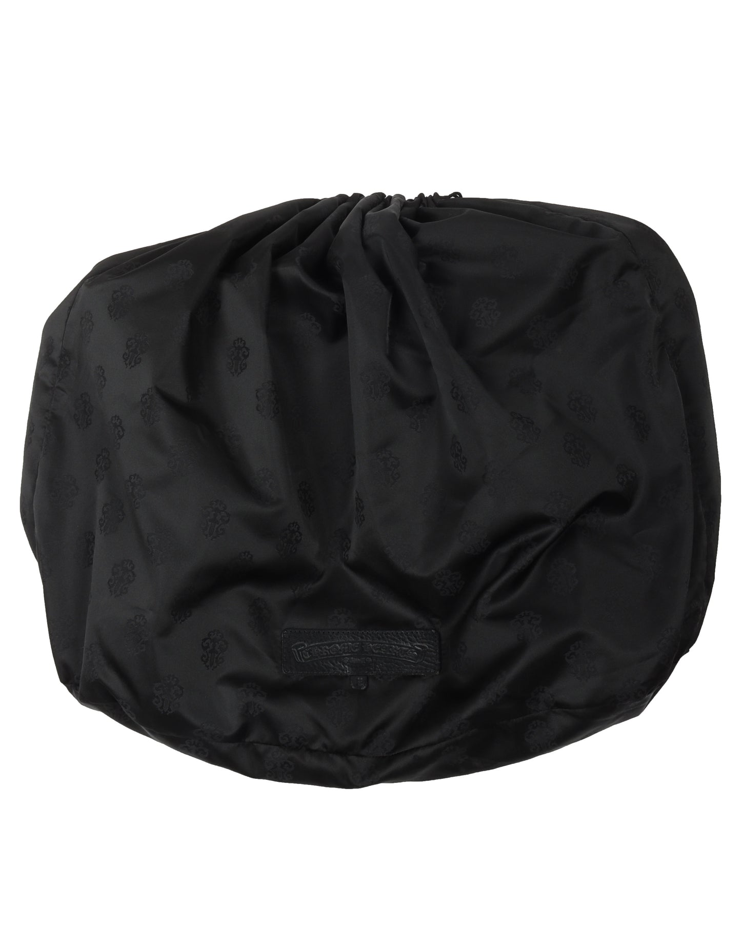 Leather Cross Patch Tote Bag