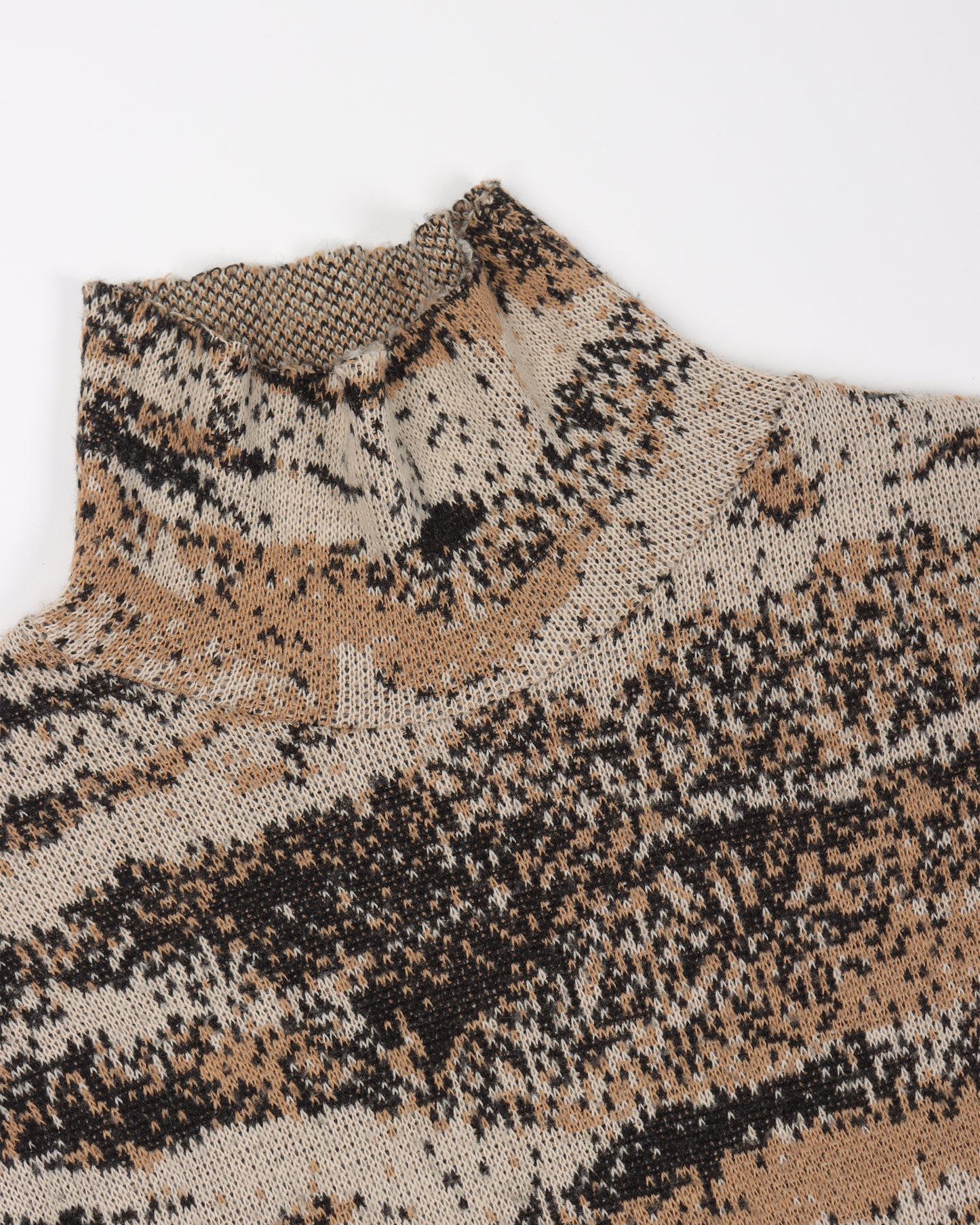 AW02 'Virginia Creeper' DigiCamo Turtleneck Sweater