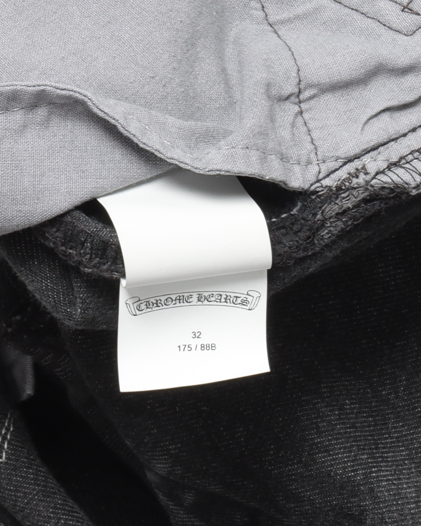 Black Levi Jeans White Crosses