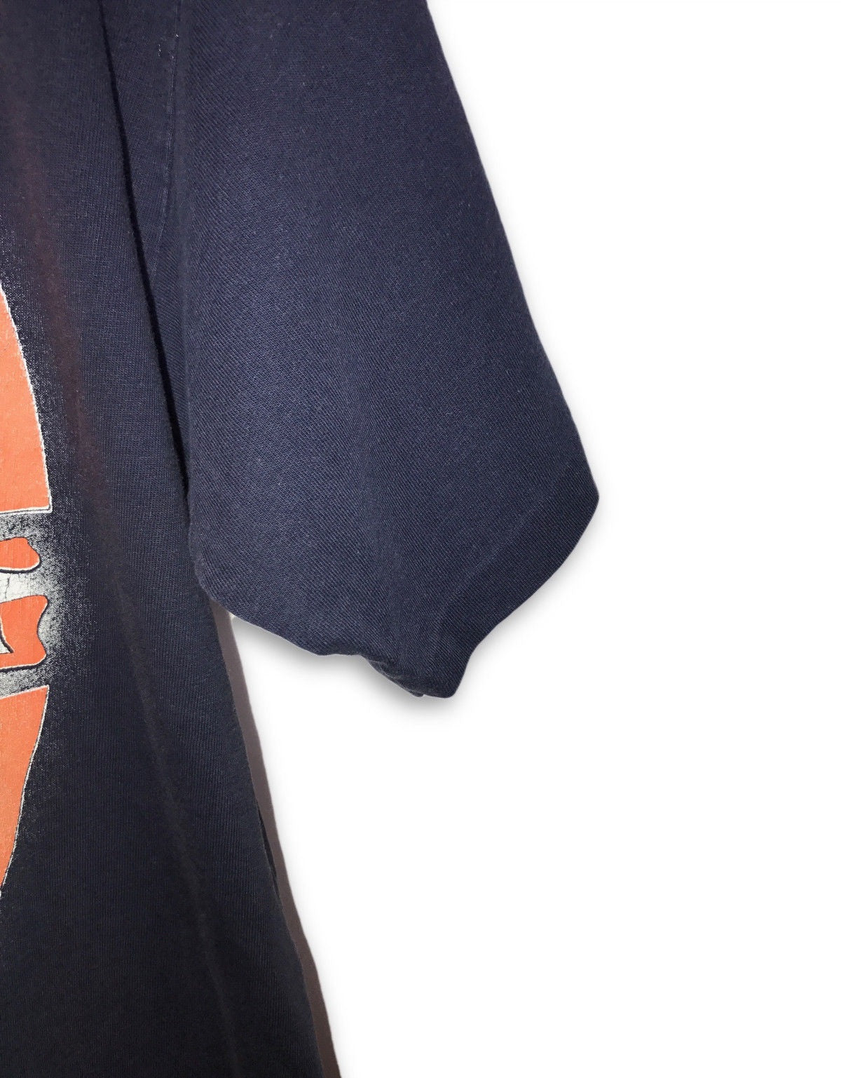 Wu-Tang Clan Navy Orange Vintage Hip-Hop T-shirt