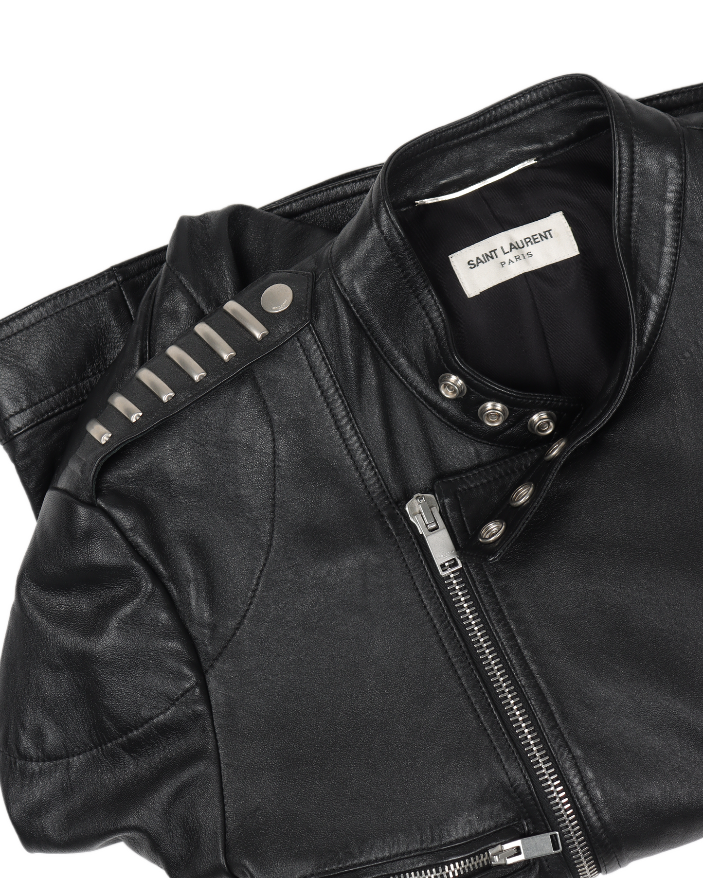 SS15 Studded Leather Jacket