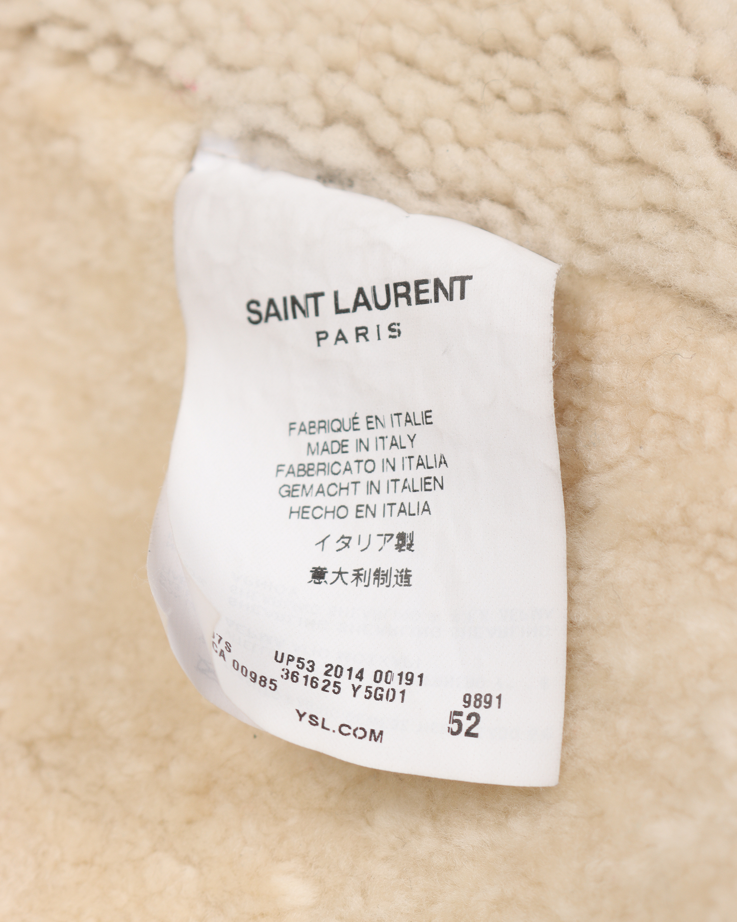 FW14 Suede Shearling Trucker Jacket