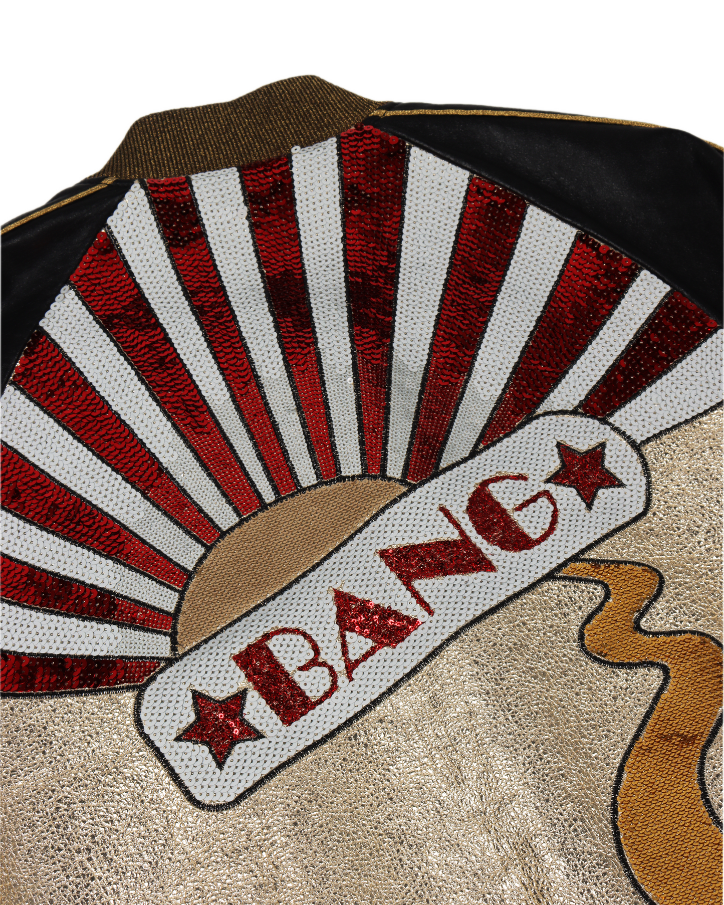 SS15 BANG Leather Bomber Jacket