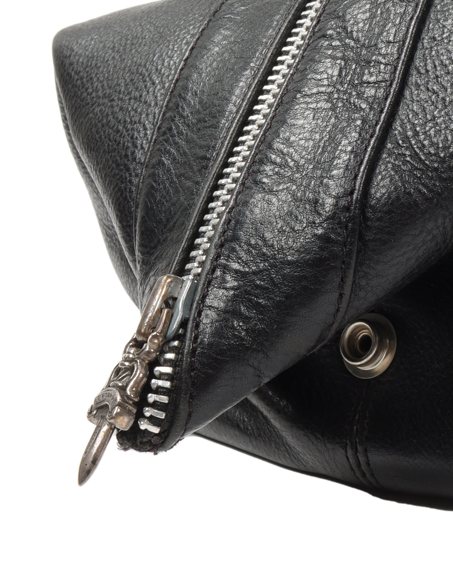 "Fleur De Lis" Leather Medicine Bag