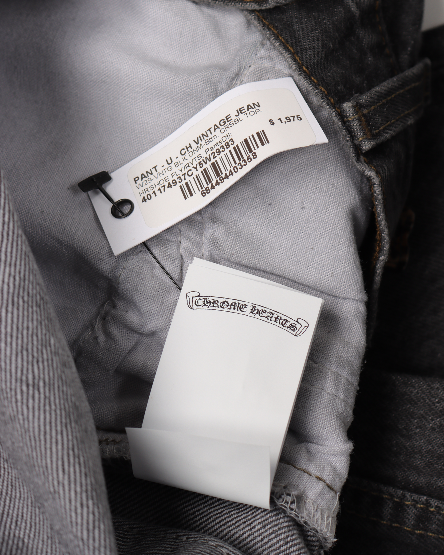 LEVI'S LEOPARD CROSS PATCH DENIM