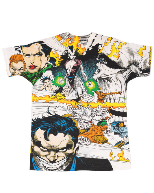 Marvel Ghostrider Midnight Son Wrap Around T-Shirt